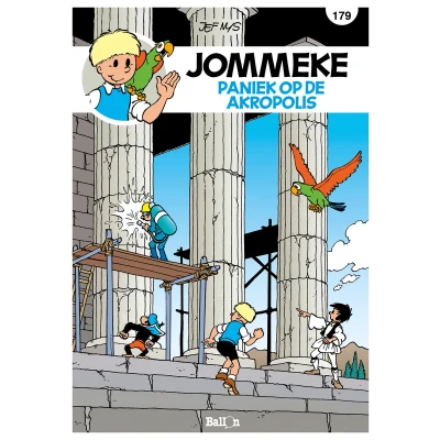 Afbeelding van Jommeke strip 179 Paniek op de Akropolis