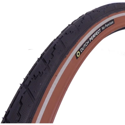 Afbeelding van Dutchperfect Buitenband Dutch Perfect (50 622) 28 1.90 No Puncture zwrt/bruin