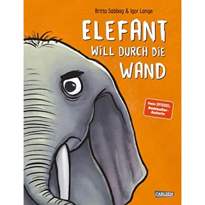 Afbeelding van Elefant will durch die Wand
