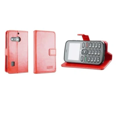Afbeelding van caseroxx Bookstyle Beschermhoes voor Doro 1880/1881 rood