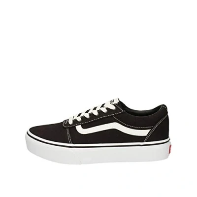 Afbeelding van VANS MY Ward Platform (Canvas) Black/White Maat 32
