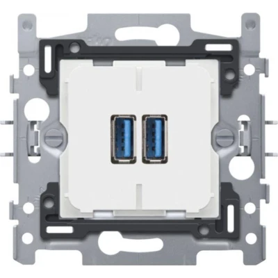 Afbeelding van Niko, Dubbele smart USB A lader van 3,5