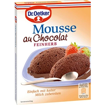 Afbeelding van Dr. Oetker Feinherb chocoladeschuim, 86 g