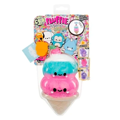 Afbeelding van Fluffie Stuffiez Kleine plukknuffel Twee bolletjes ijs