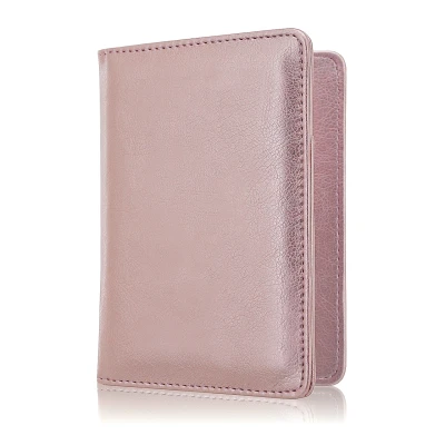 Afbeelding van Autopapieren Hoes / 10,5 x 14cm Kentekenbewijs Mapje V1 Rose Goud