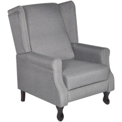 Afbeelding van Fauteuil stof grijs