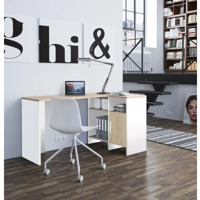 Afbeelding van Diagone Bureau 136 cm Wit