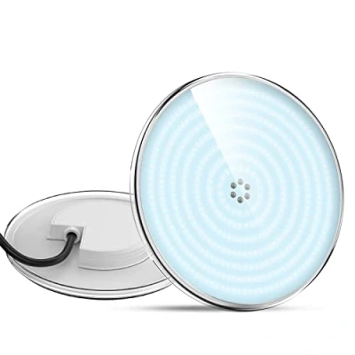 Afbeelding van Cindaim LULMLE HARS Gevulde LED Poolverlichting PAR56 35W UltraFlach Pool Koplamp (vervangen 300W halogeenlampen) 3500LM 140 Bundelhoek IP68 Waterdicht 12V AC DC, 6000K