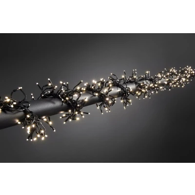 Afbeelding van Konstsmide 3864 100 Clusterlichtketting Buiten Energielabel: F (A G) werkt op het lichtnet Aantal lampen 1152 LED Warmwit Verlichte lengte: 8.6 m