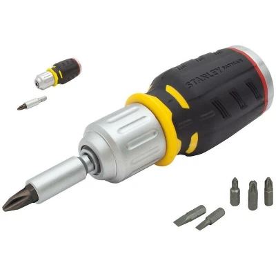 Afbeelding van Sfm ratelschroevendr stubby 6bits Stanley