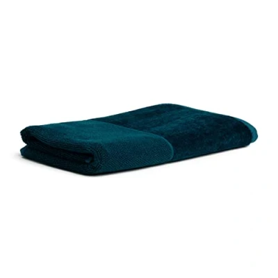 Afbeelding van MÖVE Bamboo Luxe badhanddoek 80 x 150 cm, Made in Germany, 60% katoen / 40% viscose van bamboepulp, Deep Lake (blauw)