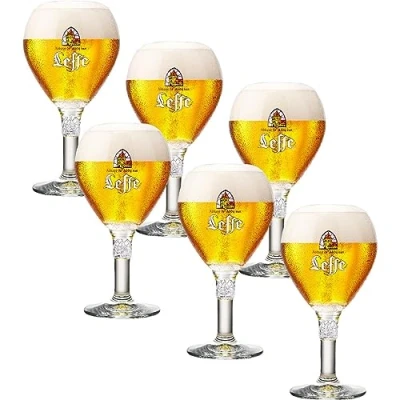 Afbeelding van Leffe Bierglazen 330 ml 6 Stuks