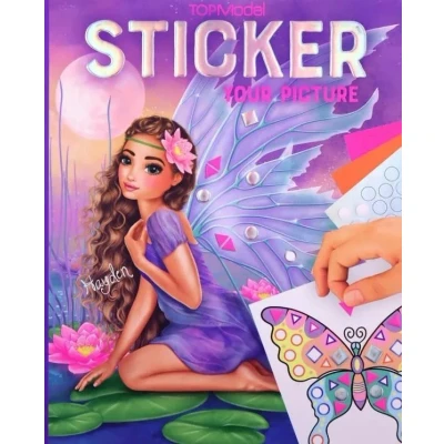 Afbeelding van Depesche TOPModel Sticker Your Picture Fantasy stickerboek