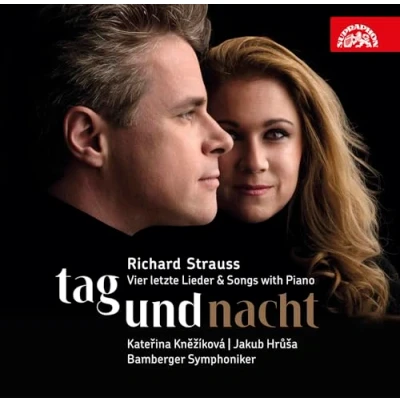 Afbeelding van Katerina Kneziiková, Bamberger Symphoniker, Jakob Hrusa Strauss: Tag Und Nacht: Vier Letzte Lieder Songs With Piano (CD)