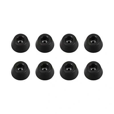 Afbeelding van Adam Hall Hardware 4901 M8 AH Rubberen voetjes in een zakje, 30 x 15 mm, 8 stuks