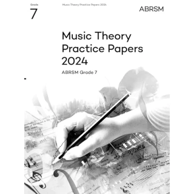 Afbeelding van Theory of Music Exam Papers &amp; answers (ABRSM) Practice 2024, ABRSM Grade 7
