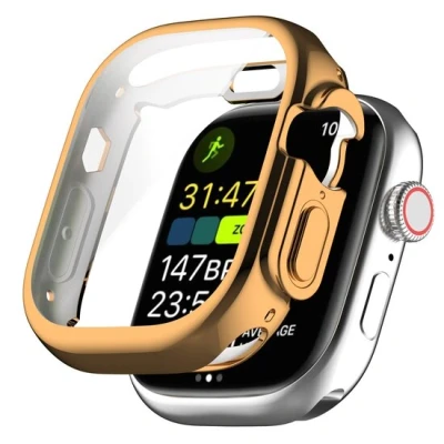 Afbeelding van Apple Watch Ultra TPU case Volledig beschermd Rosé goud Geschikt voor 49mm (Ultra)