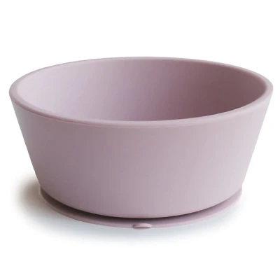 Afbeelding van Mushie Kommetje met zuignap lilac