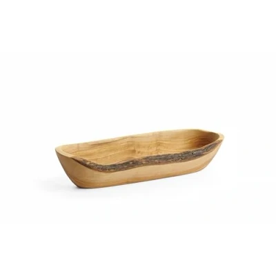 Afbeelding van Kom Olijfhout Langwerpig HENDI 300x95x(H)60mm 505342 Restaurant Hotel Professioneel