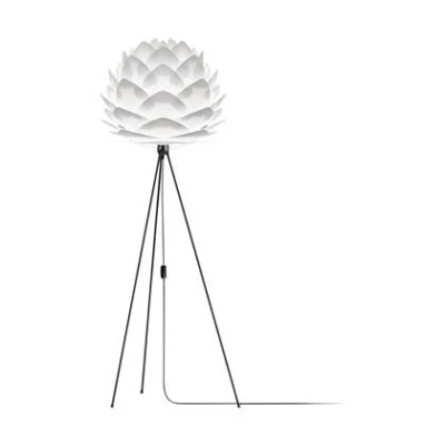 Afbeelding van Umage Silvia Medium vloerlamp white met tripod zwart Ø 50 cm