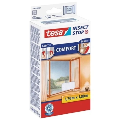 Image de tesa Moustiquaire COMFORT pour fenêtre, 1,70 m x 1,80