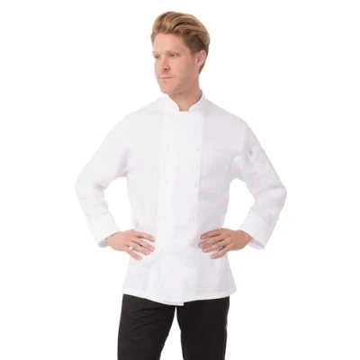 Afbeelding van Chef Works Calgary Cool Vent unisex koksbuis wit S, Borstomvang: 92 97cm