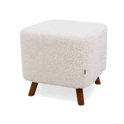 Afbeelding van Nolon Julia poef boucle beige 44 x cm