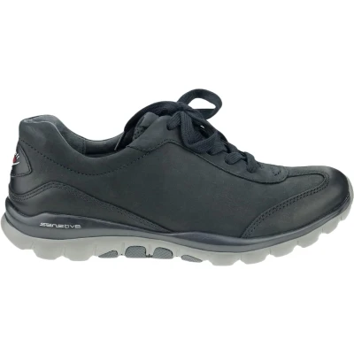 Afbeelding van Gabor 56.965.46 dames sneaker zwart maat 37 (EU) 4 (UK)