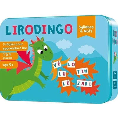 Image de Jeu d’ambiance Asmodee Lirodingo Syllabes et Mots