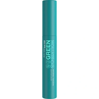 Afbeelding van Maybelline New York Green Edition MEGA Mousse Mascara Mascara, Dames, Maat: 9 ml, Blackest black