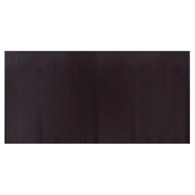 Afbeelding van Vloerkleed rechthoekig 100x200 cm bamboe donkerbruin