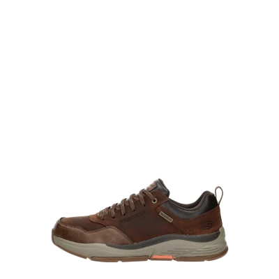 Afbeelding van Skechers OAK Canyon Sneakers laag, Heren, Maat: 42, Chocolate/black Leer en textiel