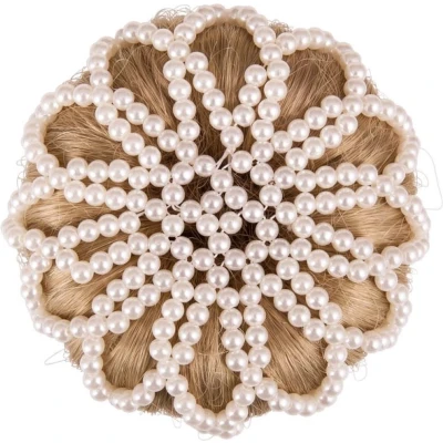 Afbeelding van BR Pearl knotnetje wit