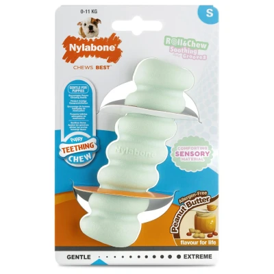 Afbeelding van Nylabone Puppy Tactile Stick Pindakaassmaak