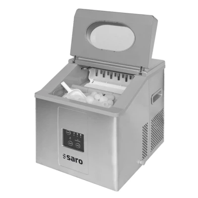 Afbeelding van IJsblokjesmachine EB15 handmatig water vullen holle ijsblokjes 15kg/24u 1,2kg bunker