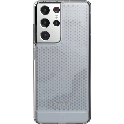 Afbeelding van UAG Samsung Galaxy S21 Ultra Hoesje Back Case [U] Lucent Series Grijs Transparant