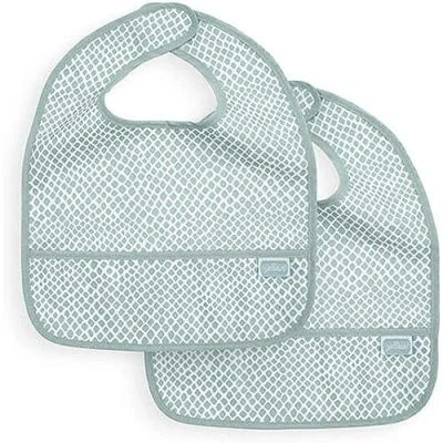 Afbeelding van Jollein Slab Waterproof Snake Soft Green 2 Stuks