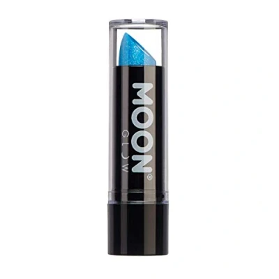 Afbeelding van Moon Creations Lippenstift Glow Neon UV Glitter Blauw