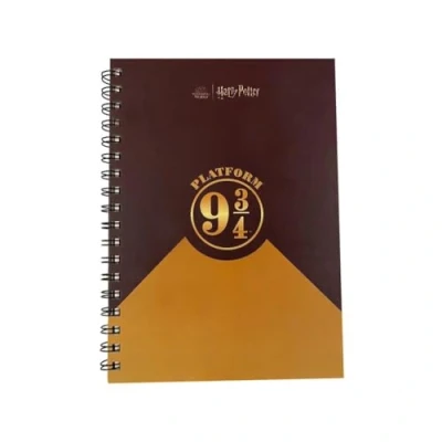 Afbeelding van Wizarding World Harry Potter A5 Spiraal Notitieboek Perron 9 3/4