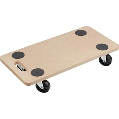 Image de Metafranc Meister 820040 Chariot à roulettes plaque MDF, Roues en PP 590 x 290 mm 200 kg