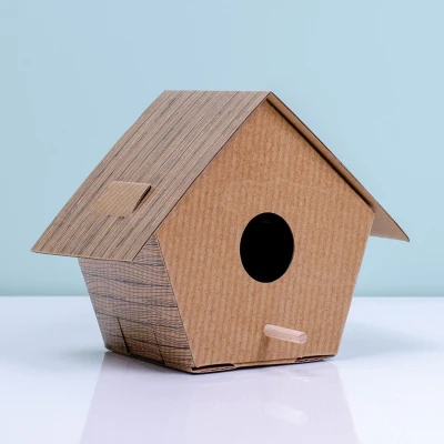 Afbeelding van DIY Vogelhuisje Boomhut