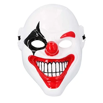 Afbeelding van Boland Gezichtsmasker Horror Clown Volwassenen Halloween accessoire