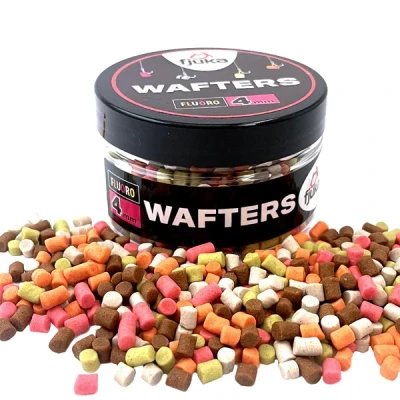 Afbeelding van Fjuka Hookable Wafters Mixed Colors Maat : 4mm