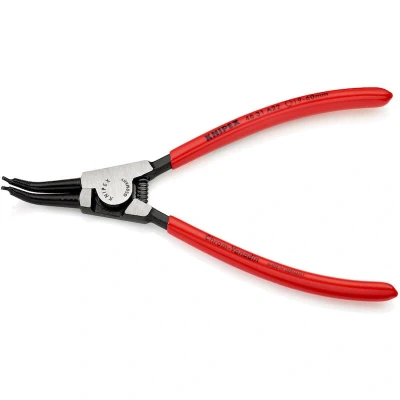 Afbeelding van Knipex 46 31 A22 Precisie borgveertang Geschikt voor borgringen Buitenringen 19 60 mm Puntvorm 45 gebogen