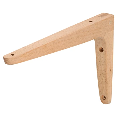 Afbeelding van Wovar Houten Plankdrager LModel 20 x 30 cm Beuken Per Stuk