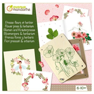 Image de Kit créatif Avenue Mandarine Presse Fleurs et herbier
