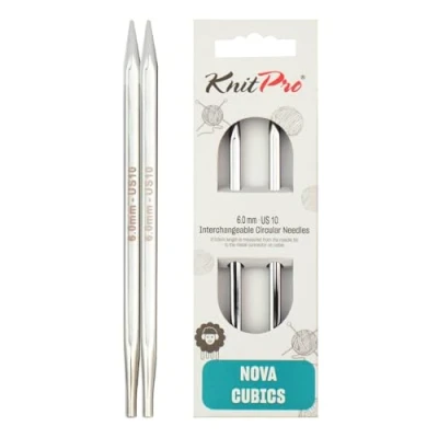 Afbeelding van KnitPro Nova Cubics verwisselbare breipunten 6.00mm