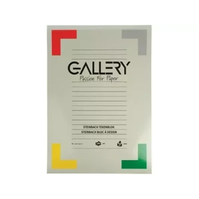 Afbeelding van Gallery Steinbach tekenblok, gekorreld, ft 29,7 x 42 cm (A3), 200 g/m², blok van 20 vel tekenpapier