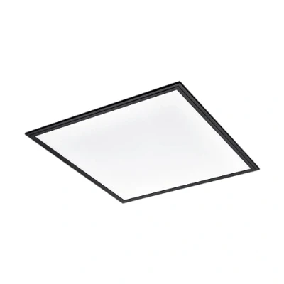 Afbeelding van EGLO Salobrena 1 Plafondlamp LED 59,5 cm Zwart/Wit Aluminium