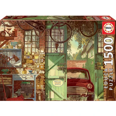 Afbeelding van Educa Alte Garage 1500 Teile Puzzle